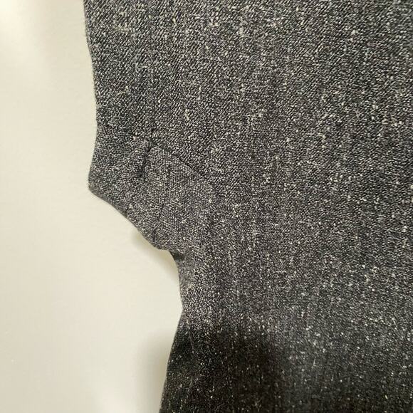 RAFAELLA Charcoal Grey Shift Dress SIZE 8 Fully Lined Sleeveless Career - Picture 5 of 8